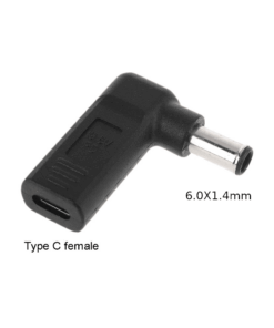 Type-C to 6.0x1.4mm DC Tip Converter for Sony Vaio Laptops