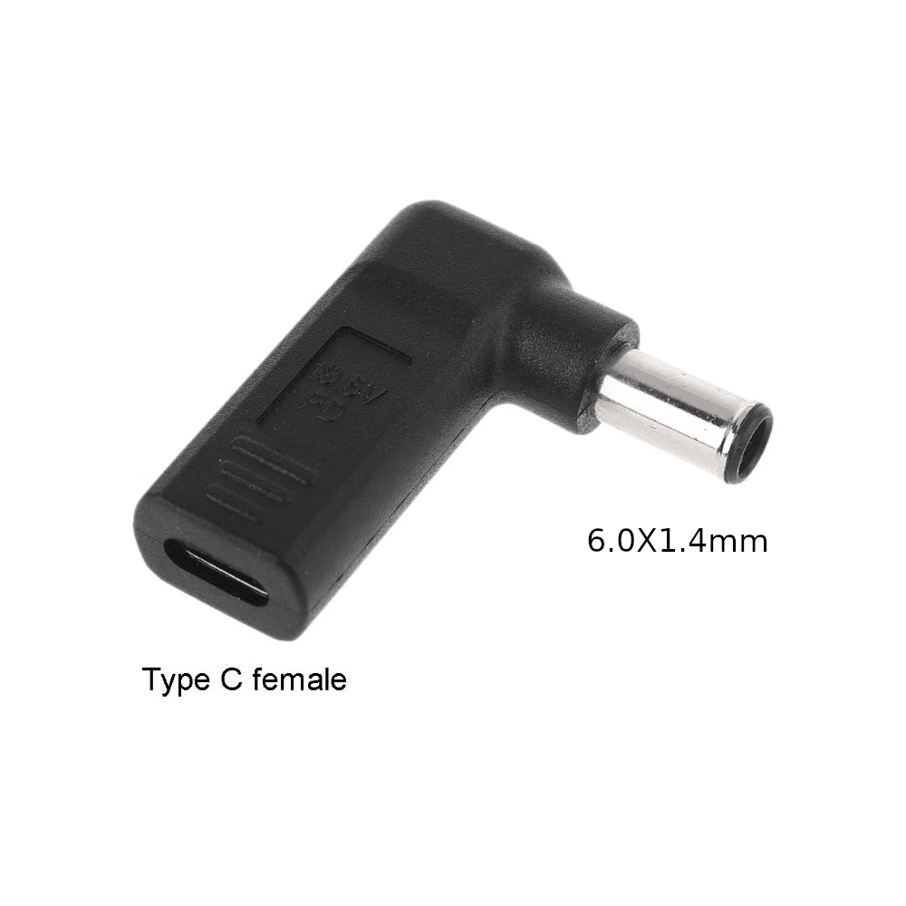 Type-C to 6.0x1.4mm DC Tip Converter for Sony Vaio Laptops
