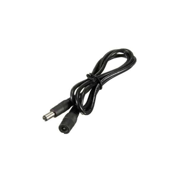 DC Power Extension Cable 5.5mm x 2.1mm Male to Female for Electronics and Devices