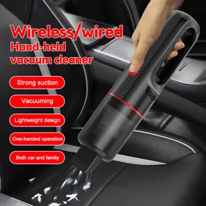 Powerful 100000PA Auto Vacuum Cleaner Handheld for Home, Car, and Desktop Cleaning