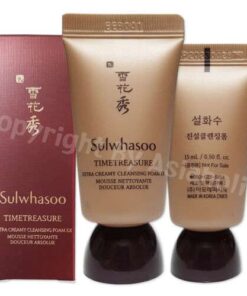 Sulwhasoo Timetreasure Extra Creamy Cleansing Foam EX: Indulge in Radiant Skin Purification