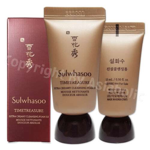 Sulwhasoo Timetreasure Extra Creamy Cleansing Foam EX: Indulge in Radiant Skin Purification