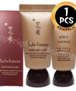 Sulwhasoo Timetreasure Extra Creamy Cleansing Foam: Luxurious Foaming Cleanser for Radiant Skin